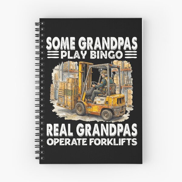 Item preview, Some Grandpas Play Bingo Real Grandpas Operate Forklifts Grandpas Gift designed and sold by averyfisher.