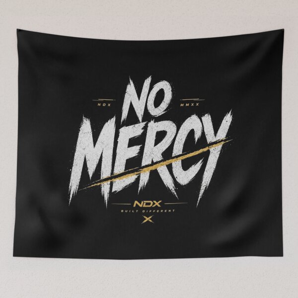 Artikelvorschau, No Mercy T-Shirt – Auffälliges Streetwear-Design mit Motivationsmotiv | NDX entworfen und verkauft von NDX9.