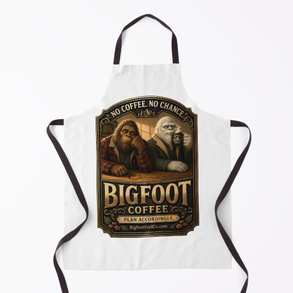 Item preview, No Coffee No Chance Bigfoot designed and sold by Bigfoot Fuel Co.