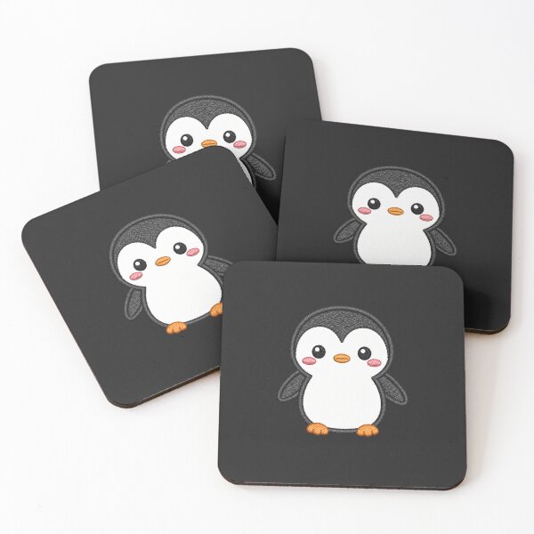 Item preview, Cute Penguin Minimal Embroidery Style | Kawaii Animal Design designed and sold by ColorSplash123.