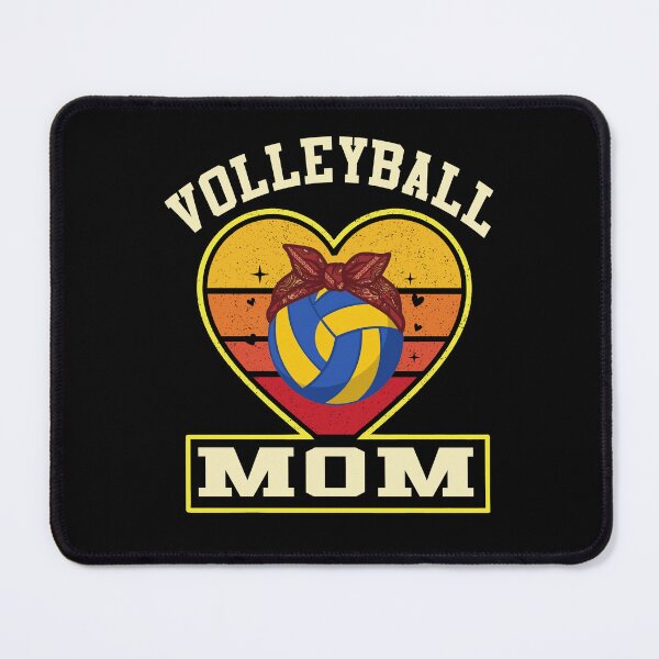 Item preview, Retro Heart Volleyball Mom Bandana Design designed and sold by LarryMBrown.