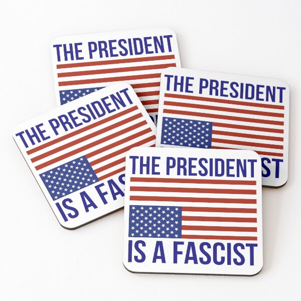 Item preview, The president is a fascist. designed and sold by Rachel the Artist .