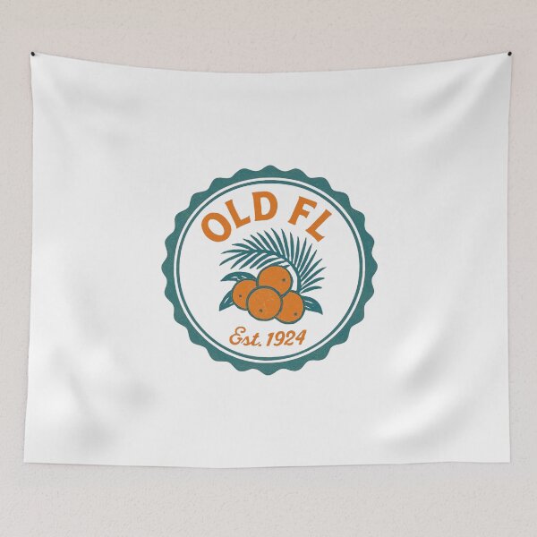 Item preview, Old FL Retro Orange Palm Tree Mug - Florida Est. 1924 designed and sold by FestivityFinds.