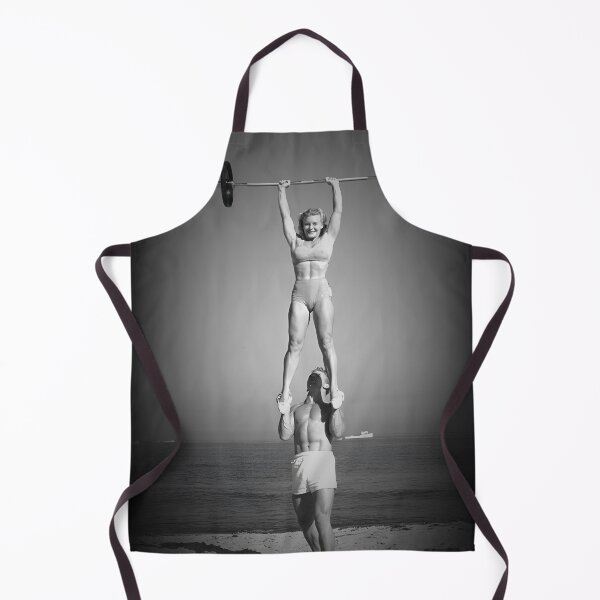 Item preview, The Ultimate Power Couple – Abbye & Les Stockton Muscle Beach Art designed and sold by TeeKid.
