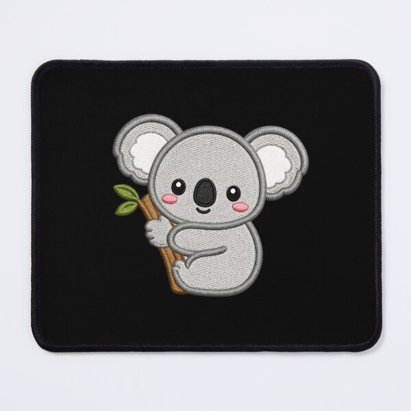 Item preview, Cute Koala Hugging | Kawaii Minimal Embroidery Style Animal designed and sold by ColorSplash123.