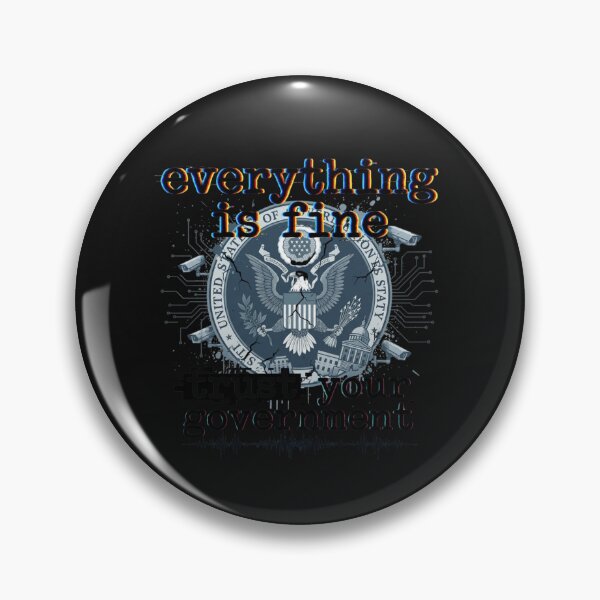 Item preview, Cyber Surveillance Distorted Emblem Graphic designed and sold by nrackpenra.