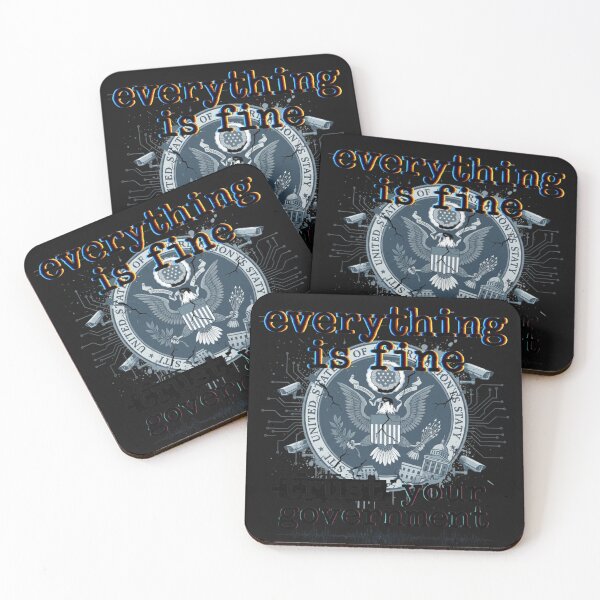 Item preview, Cyber Surveillance Distorted Emblem Graphic designed and sold by nrackpenra.