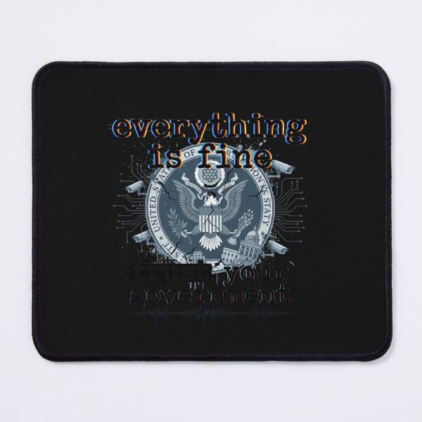 Item preview, Cyber Surveillance Distorted Emblem Graphic designed and sold by nrackpenra.