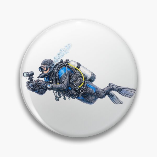 Item preview, Scuba Diver designed and sold by Looplk.