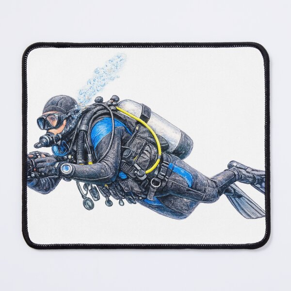 Item preview, Scuba Diver designed and sold by Looplk.