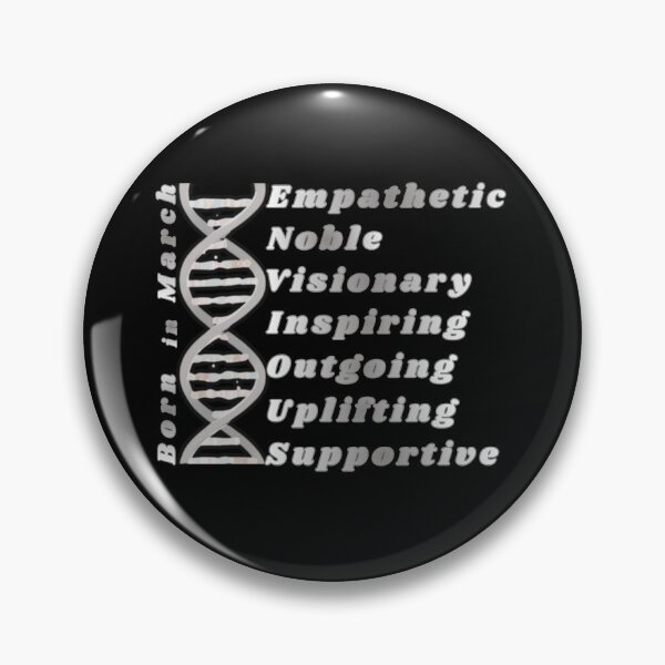 Item preview,  Monthly Personality DNA Acronym Series. March Personality Mindset. designed and sold by Creative-Sanc.