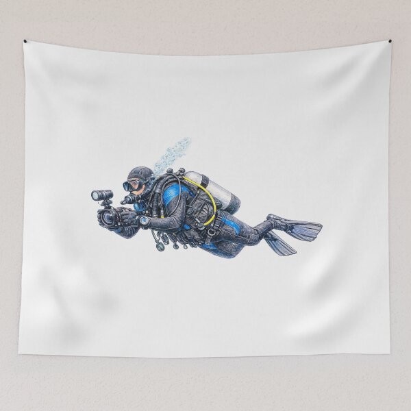 Item preview, Scuba Diver designed and sold by Looplk.
