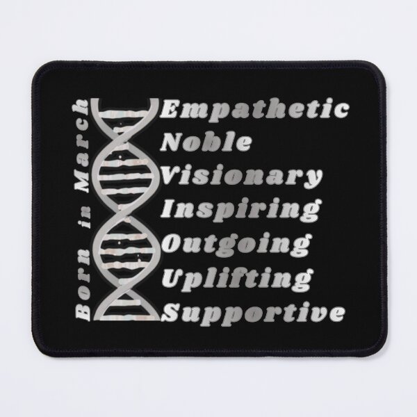 Item preview, Monthly Personality DNA Acronym Series. March Personality Mindset. designed and sold by Creative-Sanc.