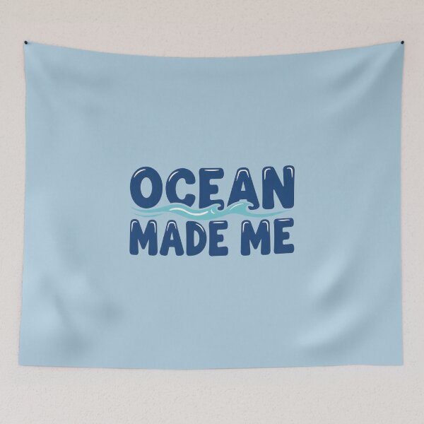 Item preview, Ocean Made Me – Coastal Identity Typography Design designed and sold by Sea Gem.