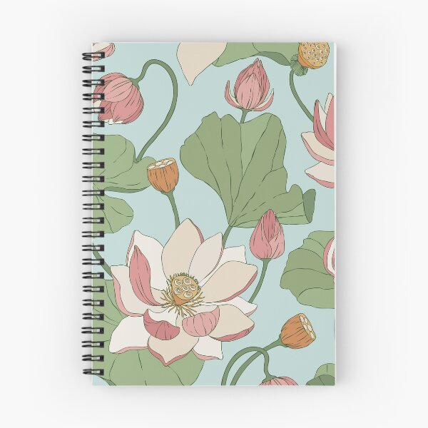 Item preview, Blue Lotus Floral background designed and sold by dacoparo.