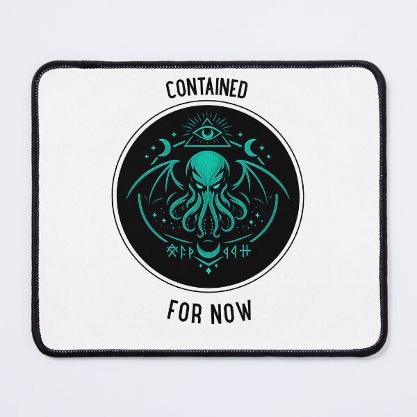 Item preview, Contained for Now Occult Minimal Cthulhu Teal designed and sold by Massara6.