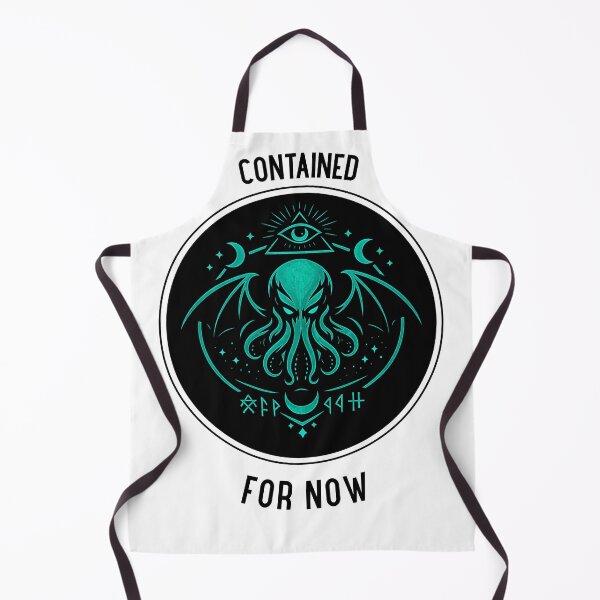 Item preview, Contained for Now Occult Minimal Cthulhu Teal designed and sold by Massara6.