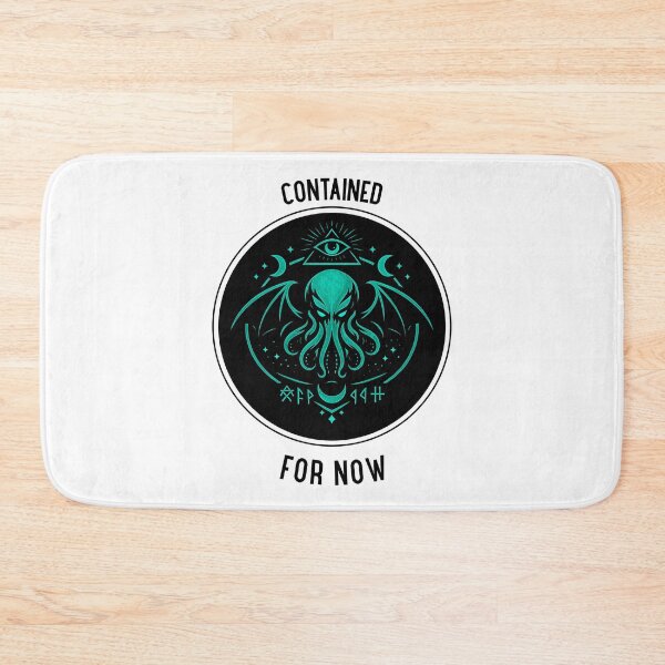 Item preview, Contained for Now Occult Minimal Cthulhu Teal designed and sold by Massara6.