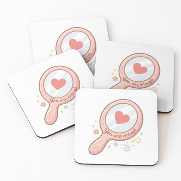 Item preview, Self love mirror affirmation sticker. designed and sold by PixelPop-US.