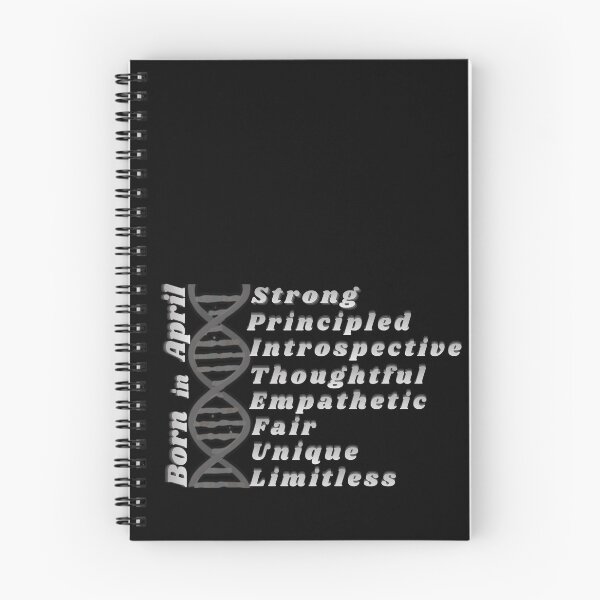 Item preview,  Monthly Personality DNA Acronym Series. April Personality Mindset. designed and sold by Creative-Sanc.