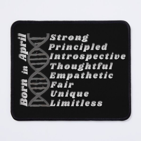 Item preview,  Monthly Personality DNA Acronym Series. April Personality Mindset. designed and sold by Creative-Sanc.