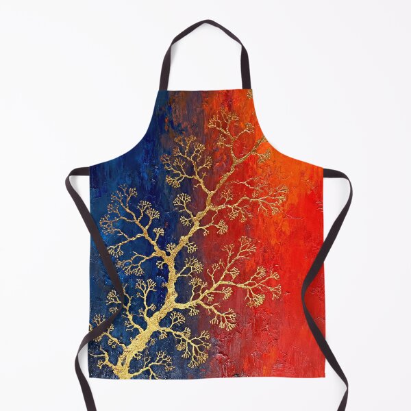 Item preview, Golden branch on a vibrant background designed and sold by paulrommer.