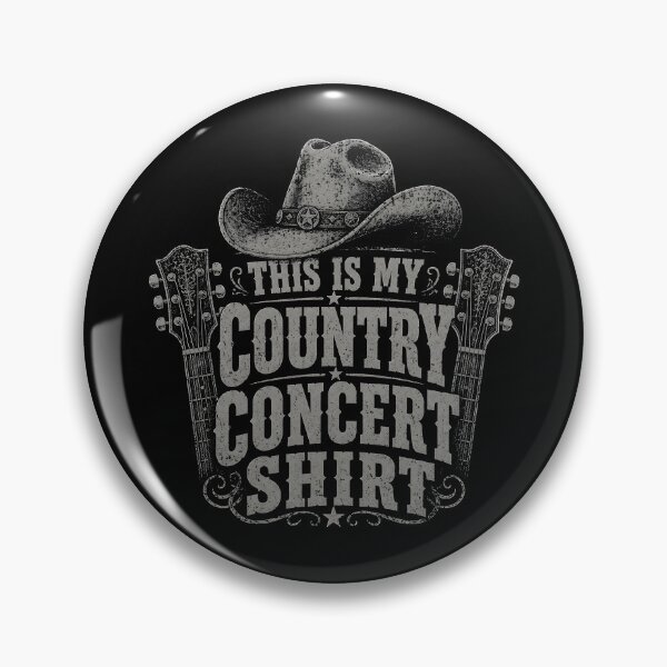 Item preview, This Is My Country Concert Shirt designed and sold by zoes-ink.