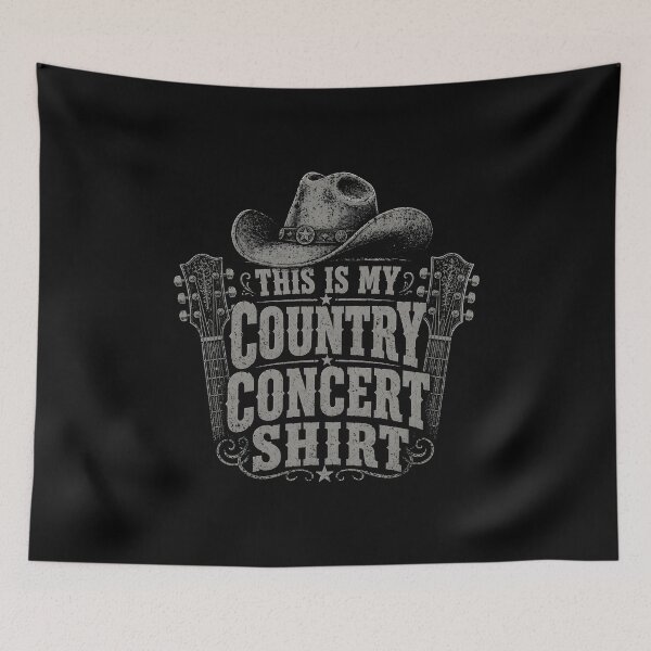 Item preview, This Is My Country Concert Shirt designed and sold by zoes-ink.