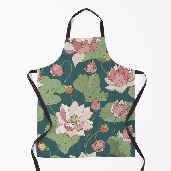 Item preview, Green Lotus Floral background designed and sold by dacoparo.