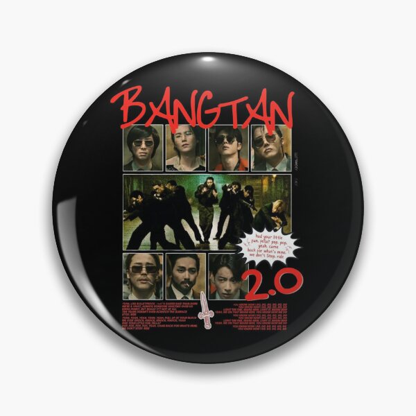 Item preview, BTS Bangtan 2.0 Retro Cinematic Concept Poster designed and sold by moamaxshop.
