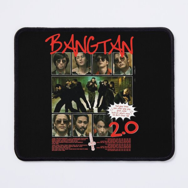 Item preview, BTS Bangtan 2.0 Retro Cinematic Concept Poster designed and sold by moamaxshop.
