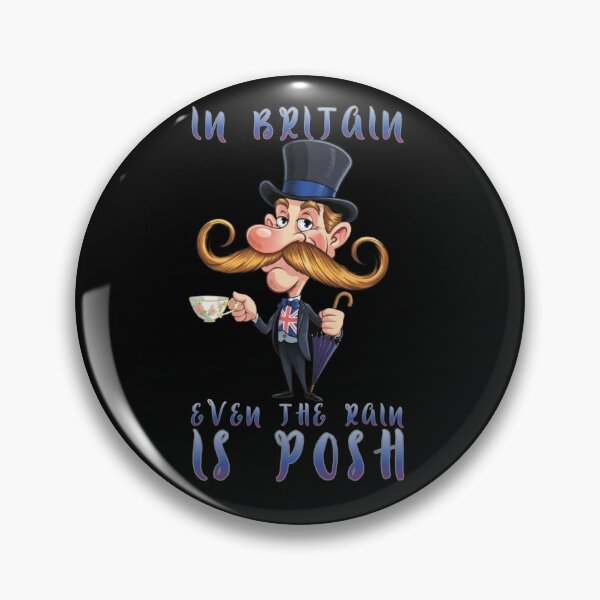 Item preview,  In Britain even the rain is Posh. Looking for a unique gift for a British culture lover. designed and sold by Creative-Sanc.