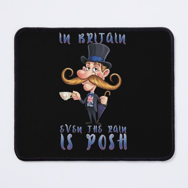 Item preview,  In Britain even the rain is Posh. Looking for a unique gift for a British culture lover. designed and sold by Creative-Sanc.