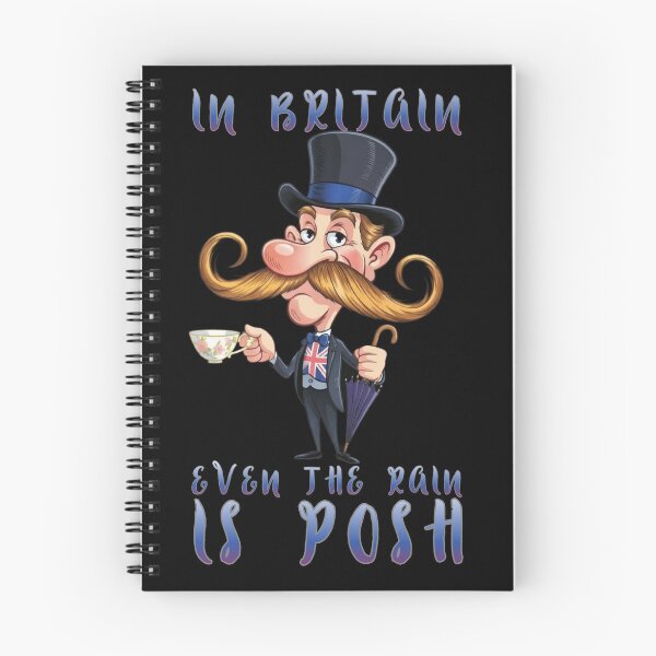 Item preview,  In Britain even the rain is Posh. Looking for a unique gift for a British culture lover. designed and sold by Creative-Sanc.