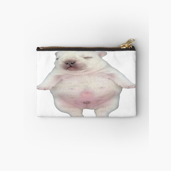Item preview, Pibble, a chubby little dog, is sleeping. designed and sold by NF Designs Studio DTF.
