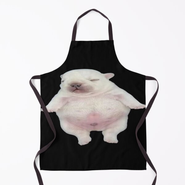 Item preview, Pibble, a chubby little dog, is sleeping. designed and sold by NF Designs Studio DTF.
