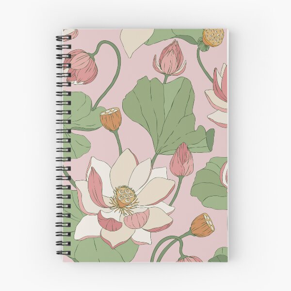 Item preview, Pink Lotus Floral background designed and sold by dacoparo.