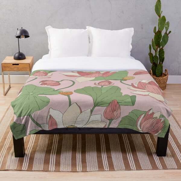 Item preview, Pink Lotus · Floral background designed and sold by dacoparo.