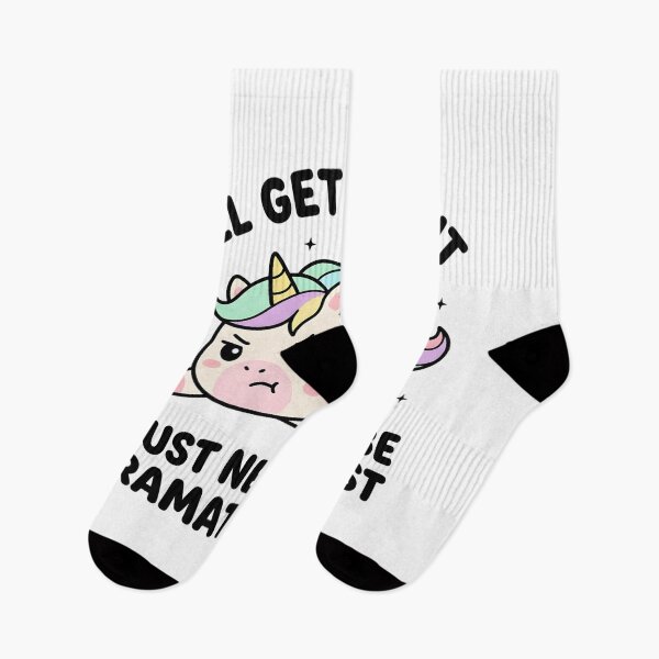 Item preview, Funny Unicorn I’ll Get Over It Just Need To Be Dramatic First T-Shirt – Cute Sarcastic Kawaii Meme designed and sold by DIRTYSKETCHH.