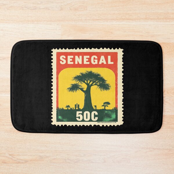 Item preview, Senegal Vintage Postage Stamp - Baobab Tree designed and sold by tiigerdad.
