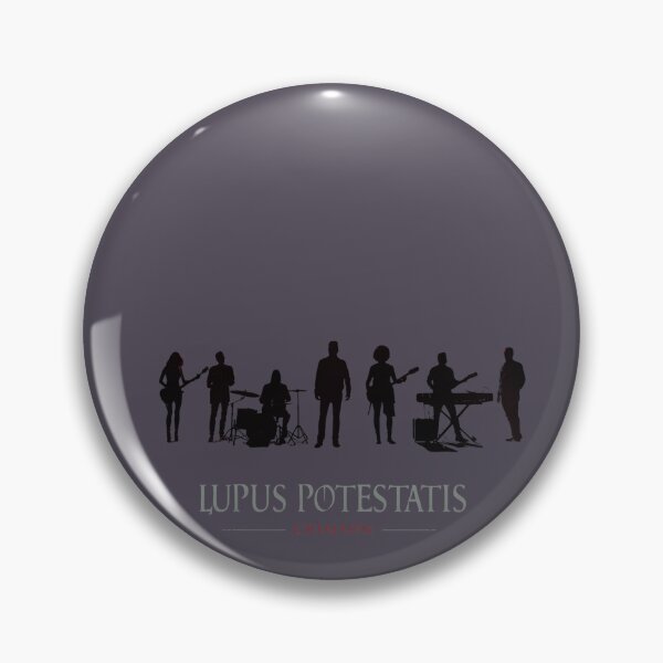 Item preview, LUPUS POTESTATIS - Gothic Band Silhouette Cathedral Concert Dark Poster designed and sold by GeoWhimsy Studio.