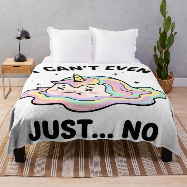 Item preview, Funny Unicorn I Can’t Even Just No T-Shirt – Cute Sarcastic Meme Design designed and sold by DIRTYSKETCHH.