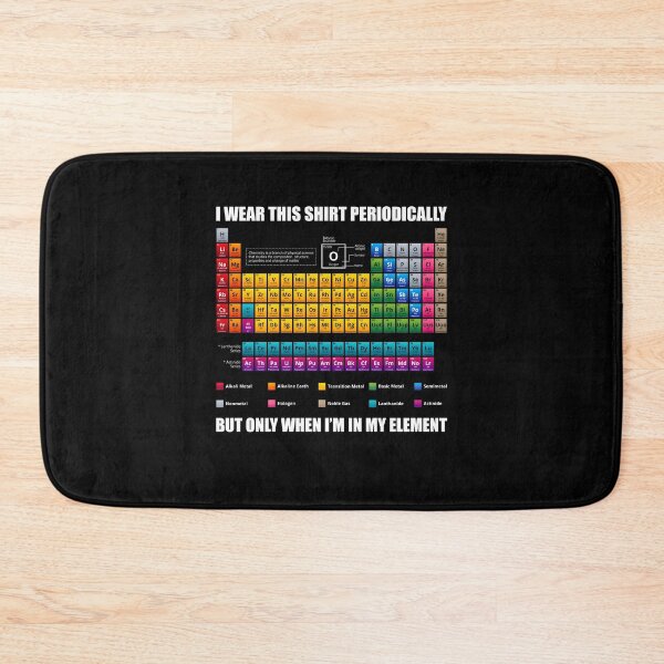 Item preview, I Wear This Shirt Periodically Chemistry Periodic Table designed and sold by KarimSoCute.