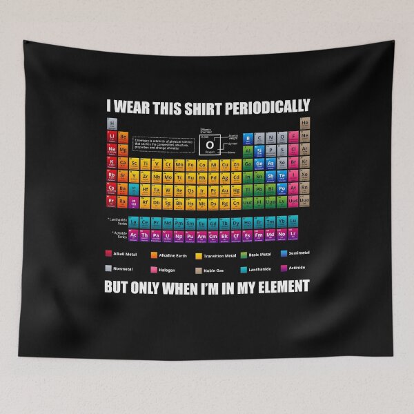 Item preview, I Wear This Shirt Periodically Chemistry Periodic Table designed and sold by KarimSoCute.