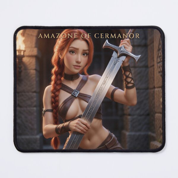 Item preview, Fantasy Movie Art Canvas - Red Zoe designed and sold by Wildborn74.