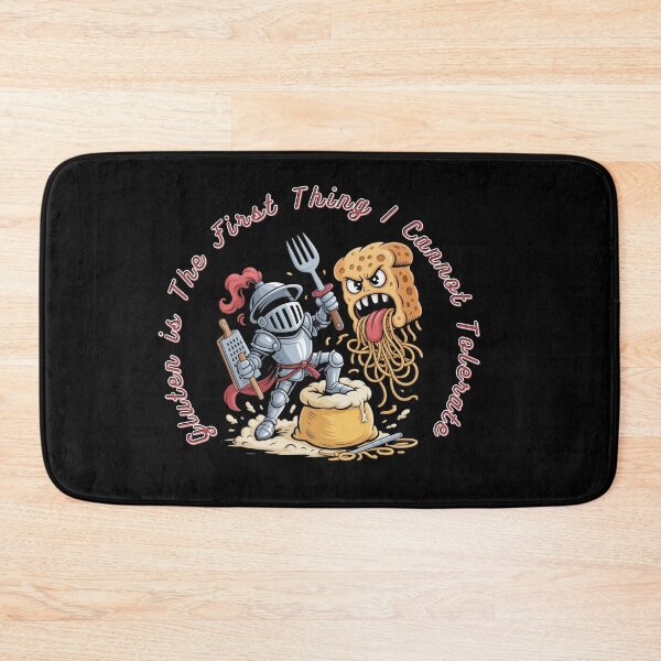 Item preview,  Gluten is the first thing I cannot tolerate. Knight Against the Gluten Beast. An Epic Battle on Your T-Shirt! designed and sold by Creative-Sanc.