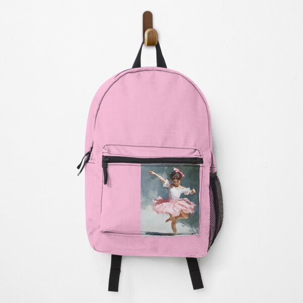 Item preview, Graceful Little Ballerina in Pink Tutu Oil Painting designed and sold by colorful-white.