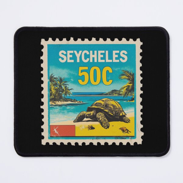 Item preview, Seychelles Vintage Postage Stamp - Giant Tortoise designed and sold by tiigerdad.