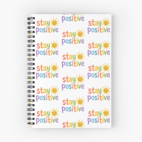 Item preview, Stay Positive Colorful Text designed and sold by PriyankaSonara.
