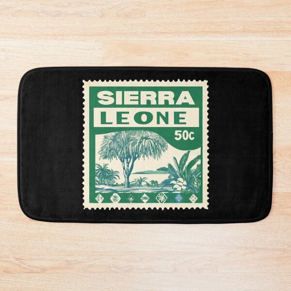 Item preview, Sierra Leone Vintage Postage Stamp - Cotton Tree designed and sold by tiigerdad.